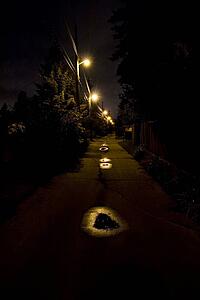 Dark alley