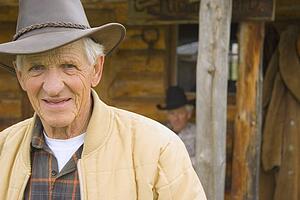 An old cowboy