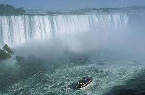 Niagara Falls and the Maid of the Mist, Ontario, Canada