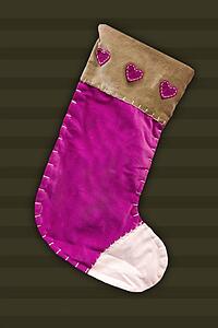 Closeup of stocking