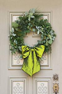 A Christmas wreath