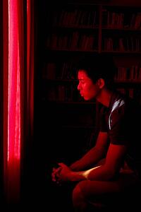 Man prays in hidden room