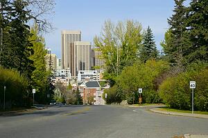 A city road