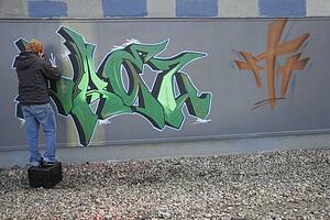Graffiti artist