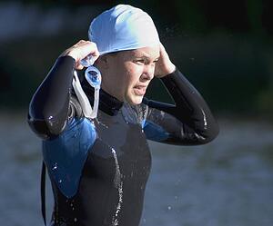 Swim competitor