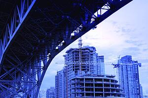 Building being built