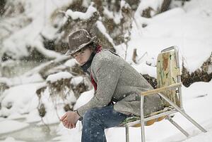 Sitting in the Snow