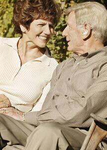 Couple sitting