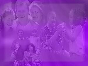 Collage of family values