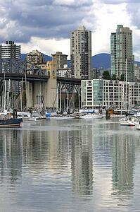 Boats in busy harbour