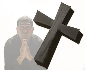 Man praying