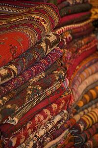 Stacks of carpets