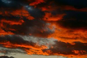 Clouds at sunset