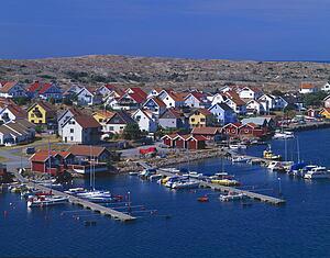 Swedish coastal village