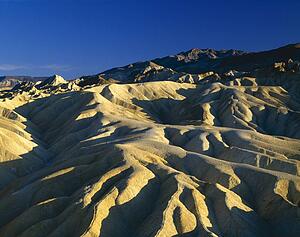 Eroded slopes in Golden Canyon, Death Valley National Park
