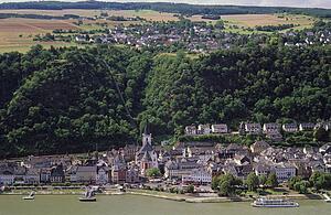 Saint Goar, Rhine River Valley, Germany