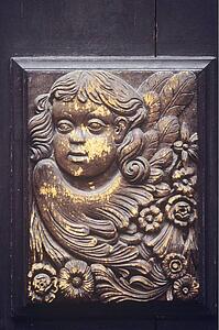 Angel door plaque