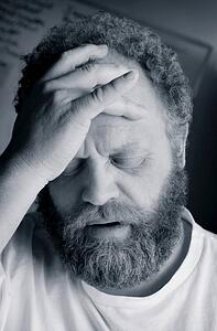 Man feeling anxiety