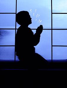 Child praying