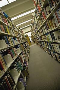 Library aisle