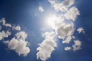 Sun and clouds