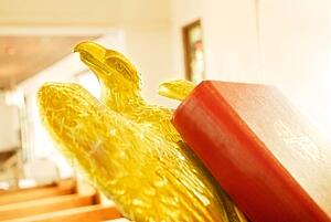 Golden Eagle and Bible