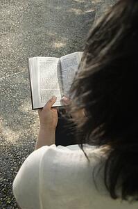 Woman Reading Bible