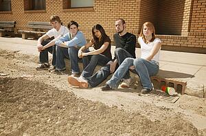 Group of young adults