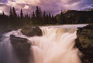 A powerful waterfall