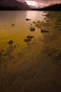 Sunset reflection