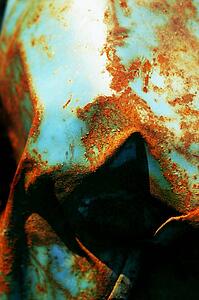 Rusted metal