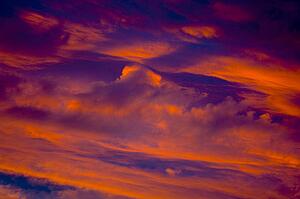 Sunset cloud detail