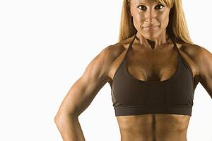 Woman in good shape