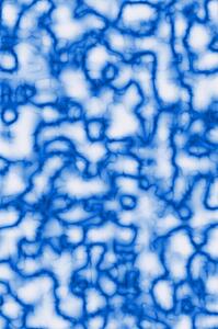 Blue graphic