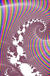 Multicolored abstract