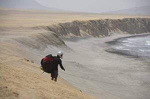 Paraglider in Peru