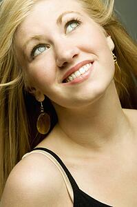 Young beautiful woman