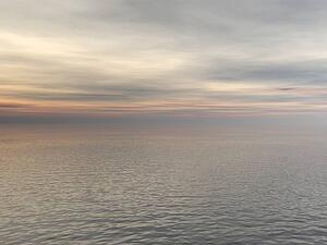 Expanse of water and sky