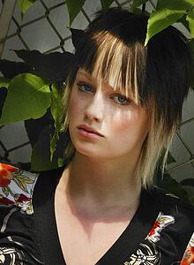 Portrait of a young woman 