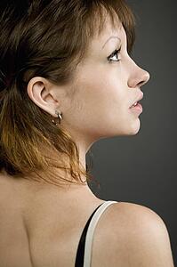 Young woman posing