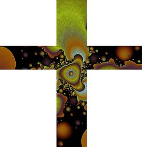 Abstract cross