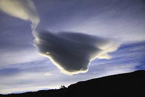 Strange clouds