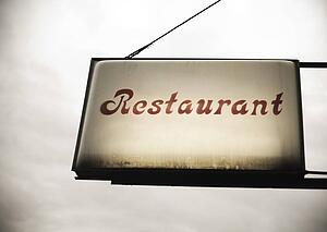 Restaurant sign