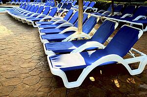 Pool-side chairs
