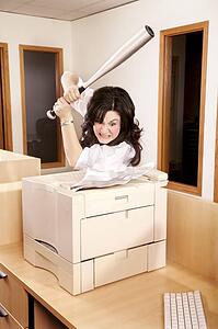 Frustrated woman