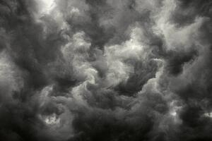 Ominous abstract storm clouds.