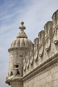 Torre de Belem in Lisbon, Portugal.