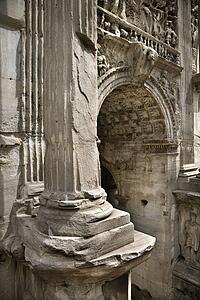 Architecture in Rome, Italy.