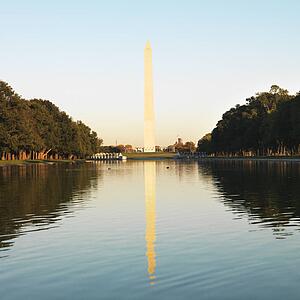 Washington Monument in Washington, D. C., USA.