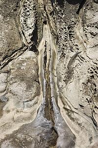 Close-up of rock formation texture in Maui, Hawaii
